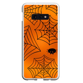 Чехол для Samsung S10E с принтом Halloween в Белгороде, Силикон | Область печати: задняя сторона чехла, без боковых панелей | cat | dark | halloween | вамп | вампир | ведьма | готика | кот | кошка | магия | ночь | тыква | хэллоуин