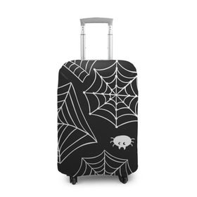 Чехол для чемодана 3D с принтом Halloween в Белгороде, 86% полиэфир, 14% спандекс | двустороннее нанесение принта, прорези для ручек и колес | cat | dark | halloween | вамп | вампир | ведьма | готика | кот | кошка | магия | ночь | тыква | хэллоуин