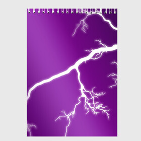 Скетчбук с принтом csgo - Lightning strike в Белгороде, 100% бумага
 | 48 листов, плотность листов — 100 г/м2, плотность картонной обложки — 250 г/м2. Листы скреплены сверху удобной пружинной спиралью | cs | csgo | lightning strike | го | кс | удар молнии