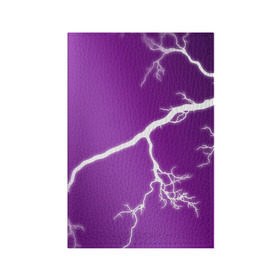 Обложка для паспорта матовая кожа с принтом cs:go - Lightning strike в Белгороде, натуральная матовая кожа | размер 19,3 х 13,7 см; прозрачные пластиковые крепления | cs | csgo | lightning strike | го | кс | удар молнии