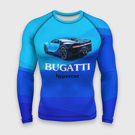 Мужской рашгард 3D с принтом Bugatti hypercar в Белгороде,  |  | bugatti | chiron | hypercar | бугатти | гиперкар | суперкар | широн
