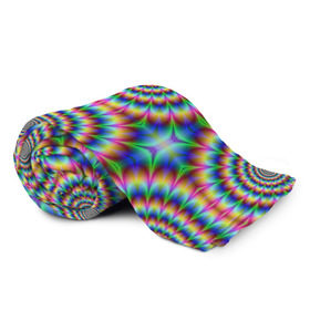 Плед 3D с принтом Grazy fractal в Белгороде, 100% полиэстер | закругленные углы, все края обработаны. Ткань не мнется и не растягивается | fraktal | luxury | premium | vip | премиум | фрактал | эксклюзив