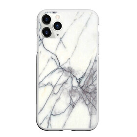 Чехол для iPhone 11 Pro матовый с принтом Белый мрамор в Белгороде, Силикон |  | Тематика изображения на принте: каменный | камень