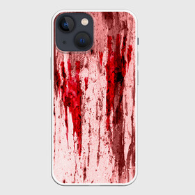 Чехол для iPhone 13 mini с принтом Отпечаток в Белгороде,  |  | halloween | helloween | кровь | ужас | хеллоин | хеллоуин | хелуин