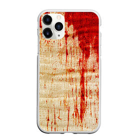 Чехол для iPhone 11 Pro матовый с принтом Бинты 2 в Белгороде, Силикон |  | halloween | helloween | кровь | ужас | хеллоин | хеллоуин | хелуин