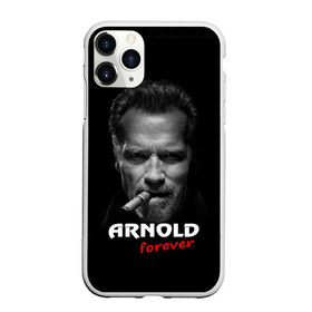 Чехол для iPhone 11 Pro матовый с принтом Arnold forever в Белгороде, Силикон |  | актёр | арнольд шварценеггер | боевик | звезда | киногерой | супергерой | терминатор
