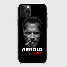 Чехол для iPhone 12 Pro с принтом Arnold forever в Белгороде, силикон | область печати: задняя сторона чехла, без боковых панелей | Тематика изображения на принте: актёр | арнольд шварценеггер | боевик | звезда | киногерой | супергерой | терминатор