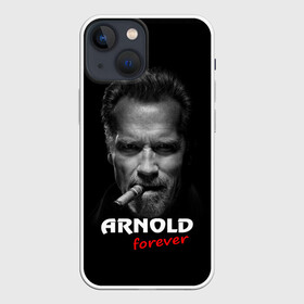 Чехол для iPhone 13 mini с принтом Arnold forever в Белгороде,  |  | актёр | арнольд шварценеггер | боевик | звезда | киногерой | супергерой | терминатор