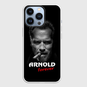 Чехол для iPhone 13 Pro с принтом Arnold forever в Белгороде,  |  | Тематика изображения на принте: актёр | арнольд шварценеггер | боевик | звезда | киногерой | супергерой | терминатор