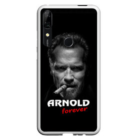 Чехол для Honor P Smart Z с принтом Arnold forever в Белгороде, Силикон | Область печати: задняя сторона чехла, без боковых панелей | Тематика изображения на принте: актёр | арнольд шварценеггер | боевик | звезда | киногерой | супергерой | терминатор