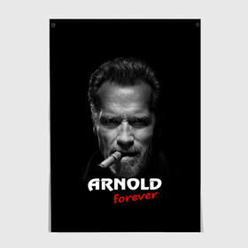 Постер с принтом Arnold forever в Белгороде, 100% бумага
 | бумага, плотность 150 мг. Матовая, но за счет высокого коэффициента гладкости имеет небольшой блеск и дает на свету блики, но в отличии от глянцевой бумаги не покрыта лаком | актёр | арнольд шварценеггер | боевик | звезда | киногерой | супергерой | терминатор