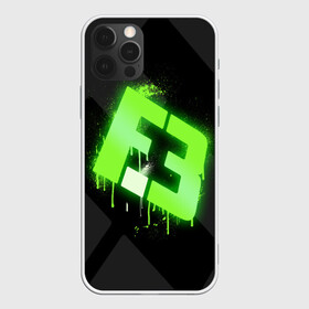 Чехол для iPhone 12 Pro с принтом cs:go - Flipsid3 (Black collection) в Белгороде, силикон | область печати: задняя сторона чехла, без боковых панелей | Тематика изображения на принте: cs | csgo | flipsid3 | го | кс