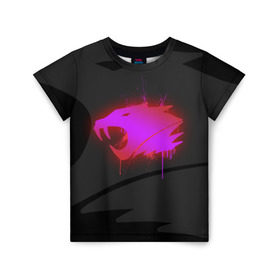 Детская футболка 3D с принтом cs:go - iBUYPOWER (Black collection) в Белгороде, 100% гипоаллергенный полиэфир | прямой крой, круглый вырез горловины, длина до линии бедер, чуть спущенное плечо, ткань немного тянется | 2014 | cs | csgo | ibuypower | katowice | го | кс