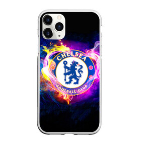 Чехол для iPhone 11 Pro Max матовый с принтом Chelsea в Белгороде, Силикон |  | chelsea | football. | английская премьер лига | апл | футбол | челси