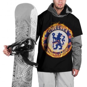 Накидка на куртку 3D с принтом Chelsea в Белгороде, 100% полиэстер |  | Тематика изображения на принте: chelsea | football. | английская премьер лига | апл | футбол | челси