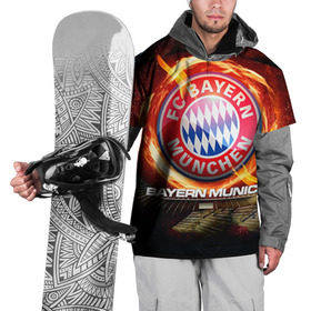 Накидка на куртку 3D с принтом Bayern в Белгороде, 100% полиэстер |  | bayern | football | бавария | бундеслига | немецкий чемпионат | футбол