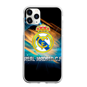 Чехол для iPhone 11 Pro Max матовый с принтом Real Madrid в Белгороде, Силикон |  | real madrid