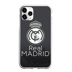 Чехол для iPhone 11 Pro Max матовый с принтом Real Madrid в Белгороде, Силикон |  | real madrid