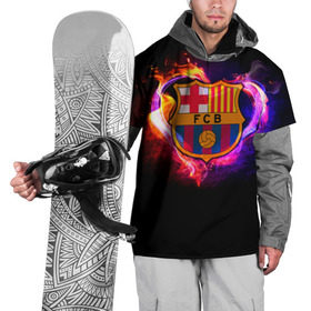 Накидка на куртку 3D с принтом Barcelona7 в Белгороде, 100% полиэстер |  | barcelona | football | барса | барселона | примера | футбол | чемпионат испании