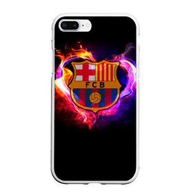 Чехол для iPhone 7Plus/8 Plus матовый с принтом Barcelona7 в Белгороде, Силикон | Область печати: задняя сторона чехла, без боковых панелей | barcelona | football | барса | барселона | примера | футбол | чемпионат испании