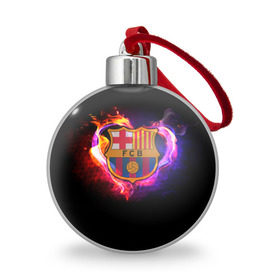 Ёлочный шар с принтом Barcelona7 в Белгороде, Пластик | Диаметр: 77 мм | barcelona | football | барса | барселона | примера | футбол | чемпионат испании