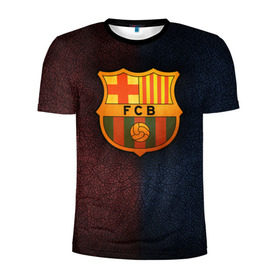 Мужская футболка 3D спортивная с принтом Barcelona8 в Белгороде, 100% полиэстер с улучшенными характеристиками | приталенный силуэт, круглая горловина, широкие плечи, сужается к линии бедра | barcelona | football | барса | барселона | примера | футбол | чемпионат испании