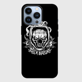 Чехол для iPhone 13 Pro с принтом Brick Bazuka в Белгороде,  |  | Тематика изображения на принте: brick bazuka | evil clown | hip hop | music | the chemodan clan | алексей алексеев | музыка | рэп | рэппер