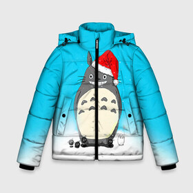 Зимняя куртка для мальчиков 3D с принтом Тоторо под снегом в Белгороде, ткань верха — 100% полиэстер; подклад — 100% полиэстер, утеплитель — 100% полиэстер | длина ниже бедра, удлиненная спинка, воротник стойка и отстегивающийся капюшон. Есть боковые карманы с листочкой на кнопках, утяжки по низу изделия и внутренний карман на молнии. 

Предусмотрены светоотражающий принт на спинке, радужный светоотражающий элемент на пуллере молнии и на резинке для утяжки | Тематика изображения на принте: totoro | аниме | новогодние аниме | новый год | рождественские аниме | тоторо