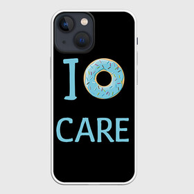 Чехол для iPhone 13 mini с принтом Donut care в Белгороде,  |  | simpsons