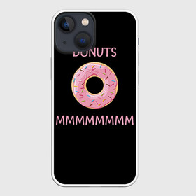 Чехол для iPhone 13 mini с принтом Donuts в Белгороде,  |  | simpsons