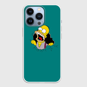 Чехол для iPhone 13 Pro с принтом Alien Homer в Белгороде,  |  | simpsons