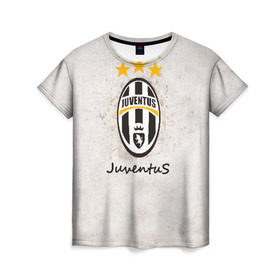Женская футболка 3D с принтом Juventus3 в Белгороде, 100% полиэфир ( синтетическое хлопкоподобное полотно) | прямой крой, круглый вырез горловины, длина до линии бедер | football | juve | juventus | seria a | бьянконери | серия а | футбол | чемпионат италии | юве | ювентус