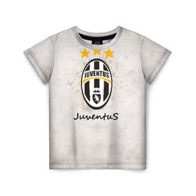 Детская футболка 3D с принтом Juventus3 в Белгороде, 100% гипоаллергенный полиэфир | прямой крой, круглый вырез горловины, длина до линии бедер, чуть спущенное плечо, ткань немного тянется | football | juve | juventus | seria a | бьянконери | серия а | футбол | чемпионат италии | юве | ювентус