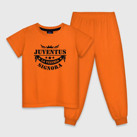 Детская пижама хлопок с принтом juventus в Белгороде, 100% хлопок |  брюки и футболка прямого кроя, без карманов, на брюках мягкая резинка на поясе и по низу штанин
 | juventus | ювентус