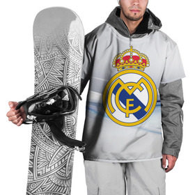 Накидка на куртку 3D с принтом Реал Мадрид в Белгороде, 100% полиэстер |  | Тематика изображения на принте: real madrid | испания | португалия
