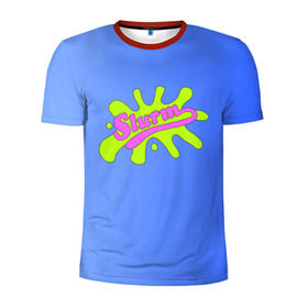 Мужская футболка 3D спортивная с принтом Slurm в Белгороде, 100% полиэстер с улучшенными характеристиками | приталенный силуэт, круглая горловина, широкие плечи, сужается к линии бедра | futurama | футурама