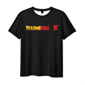Мужская футболка 3D с принтом Dragon Ball z в Белгороде, 100% полиэфир | прямой крой, круглый вырез горловины, длина до линии бедер | anime | dragon ball | goku | аниме | вегета | гоку | драконий жемчуг | жемчуг дракона