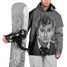 Накидка на куртку 3D с принтом Доктор Кто fun art в Белгороде, 100% полиэстер |  | dw | доктор | доктор кто | тардис