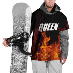 Накидка на куртку 3D с принтом Queen в Белгороде, 100% полиэстер |  | rok | куин | меркури | музыка | панк | рок | фреди