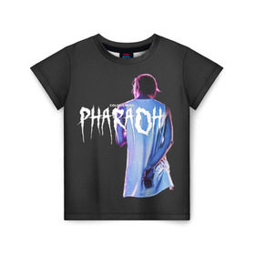 Детская футболка 3D с принтом PHARAOH / COLDSIEMENS в Белгороде, 100% гипоаллергенный полиэфир | прямой крой, круглый вырез горловины, длина до линии бедер, чуть спущенное плечо, ткань немного тянется | dead dynasty | pharaoh | techno