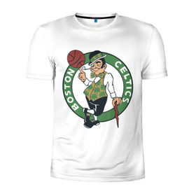 Мужская футболка 3D спортивная с принтом Boston Celtics в Белгороде, 100% полиэстер с улучшенными характеристиками | приталенный силуэт, круглая горловина, широкие плечи, сужается к линии бедра | boston celtics | nba | бостон селтикс | нба