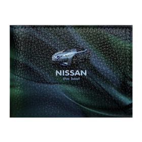 Обложка для студенческого билета с принтом Nissan the best в Белгороде, натуральная кожа | Размер: 11*8 см; Печать на всей внешней стороне | nissan | авто | автомобиль | водитель | машина | ниссан | тачка