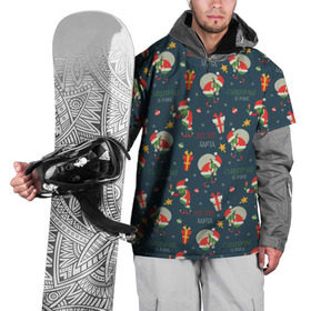 Накидка на куртку 3D с принтом Гринч в Белгороде, 100% полиэстер |  | Тематика изображения на принте: ангел | ёлка | ель | зима | колокольчик | нг | новый год | олень | рождество | санта | снег