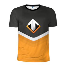 Мужская футболка 3D спортивная с принтом Escape Gaming Uniform в Белгороде, 100% полиэстер с улучшенными характеристиками | приталенный силуэт, круглая горловина, широкие плечи, сужается к линии бедра | dota | esc | escape gaming | ggwp | glhf | team | дота | игра | униформа | эскейп