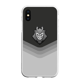 Чехол для iPhone XS Max матовый с принтом G2 Esports Uniform в Белгороде, Силикон | Область печати: задняя сторона чехла, без боковых панелей | counter strike | cs go | g2 esports | swat | terrorist | г2 еспорт | контр страйк | кс го | спецназ