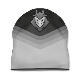 Шапка 3D с принтом G2 Esports Uniform в Белгороде, 100% полиэстер | универсальный размер, печать по всей поверхности изделия | counter strike | cs go | g2 esports | swat | terrorist | г2 еспорт | контр страйк | кс го | спецназ