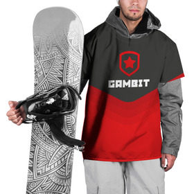 Накидка на куртку 3D с принтом Gambit Gaming Uniform в Белгороде, 100% полиэстер |  | counter strike | cs go | gambit | swat | terrorist | гамбит | контр страйк | кс го | спецназ