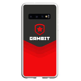 Чехол для Samsung Galaxy S10 с принтом Gambit Gaming Uniform в Белгороде, Силикон | Область печати: задняя сторона чехла, без боковых панелей | counter strike | cs go | gambit | swat | terrorist | гамбит | контр страйк | кс го | спецназ