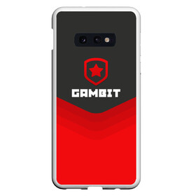 Чехол для Samsung S10E с принтом Gambit Gaming Uniform в Белгороде, Силикон | Область печати: задняя сторона чехла, без боковых панелей | counter strike | cs go | gambit | swat | terrorist | гамбит | контр страйк | кс го | спецназ