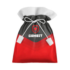 Подарочный 3D мешок с принтом Gambit Gaming Uniform в Белгороде, 100% полиэстер | Размер: 29*39 см | Тематика изображения на принте: counter strike | cs go | gambit | swat | terrorist | гамбит | контр страйк | кс го | спецназ